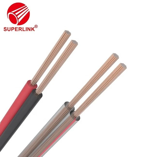 Ploski zvočniški kabel Transparent 24awg 2 Core 4 Core