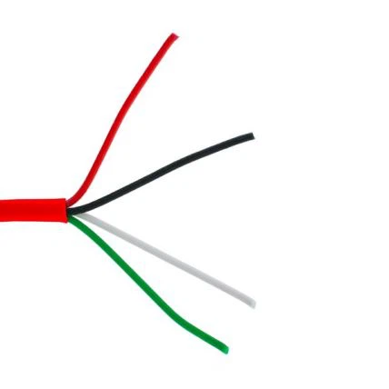 Enojni baker folija požar alarm kabel