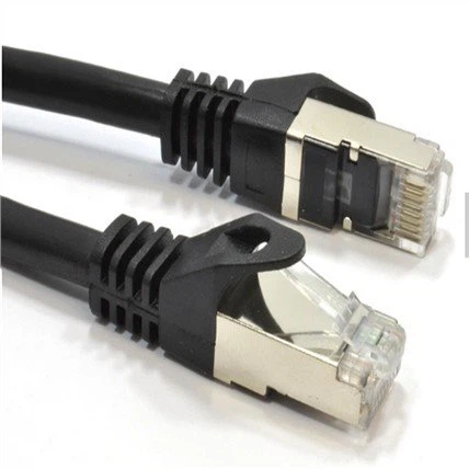 Poceni notranji tanek 100FT Cat7 povezovalni kabel z Rj45